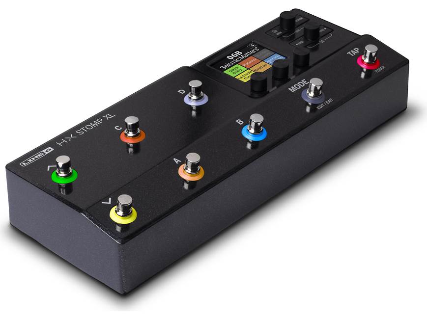 Line 6 HX Stomp XL Effects and amp/cabinet processor at Crutchfield