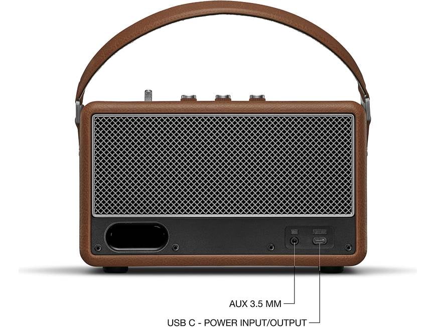 Marshall Kilburn III (Brown) Portable Bluetooth® speaker (Brown