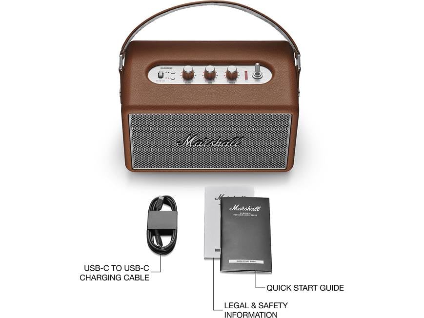 Marshall Kilburn III (Brown) Portable Bluetooth® speaker (Brown