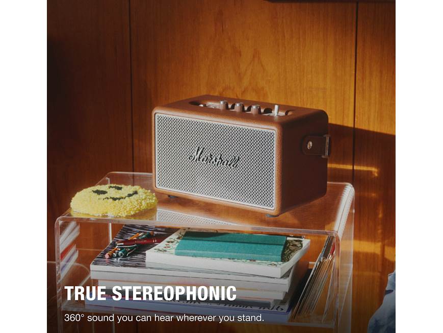 Marshall Kilburn III (Brown) Portable Bluetooth® speaker (Brown