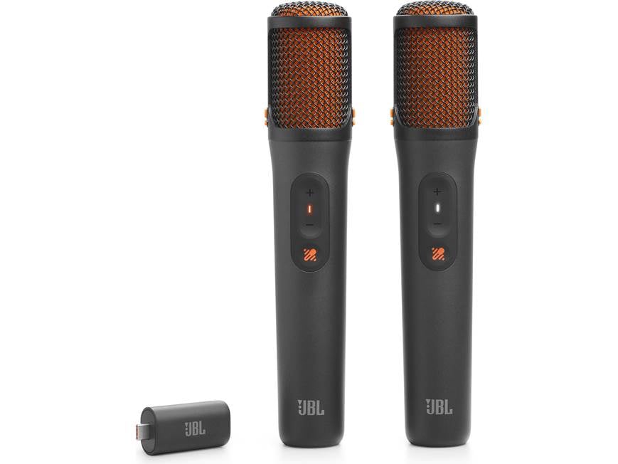 JBL EasySing Mics 2 wireless microphones and dongle for select JBL