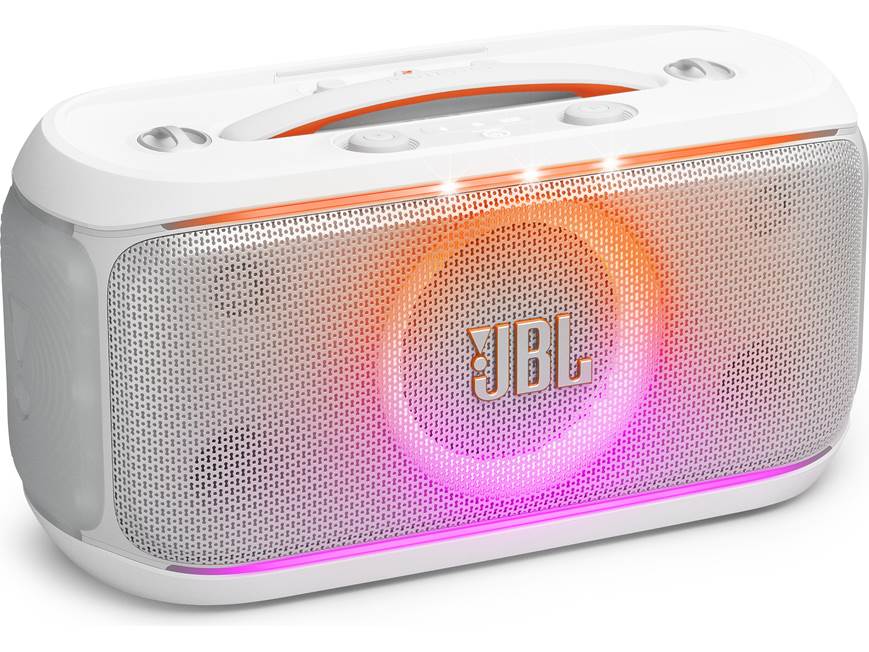 JBL PartyBox On-the-Go 2 Plus (White) Portable Bluetooth® speaker