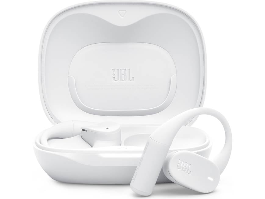 ★美品★JBL SENSE LITE ワイヤレスイヤホン ホワイト JBL SoundGear Sense Lite (White) Wireless open-ear earbuds (White