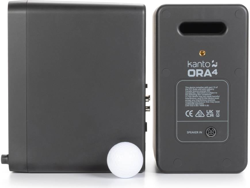Kanto ORA4 (Matte Black) Powered stereo speakers with Bluetooth