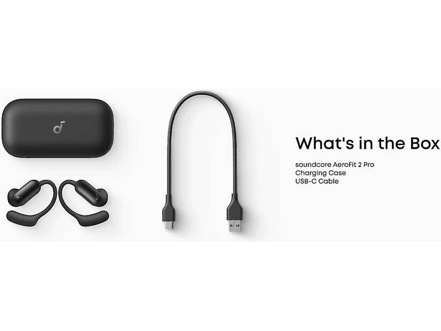 Anker Soundcore AeroFit 2 Pro (Black) Wireless noise-canceling