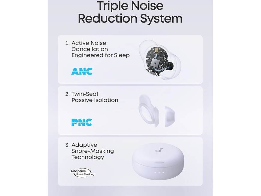 Anker Soundcore Sleep A30 Special (Mist Lilac) Noise-canceling