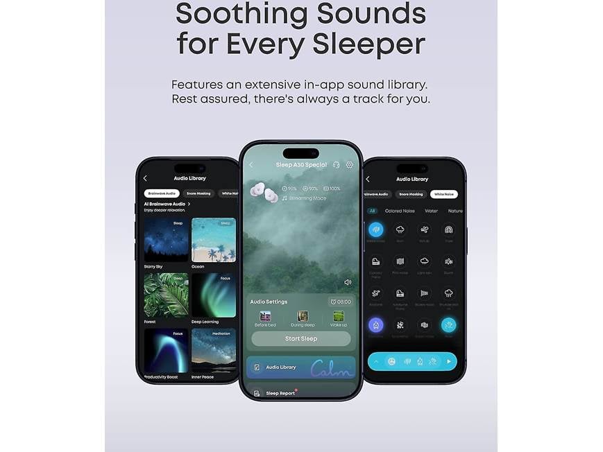 Anker Soundcore Sleep A30 Special (Mist Lilac) Noise-canceling