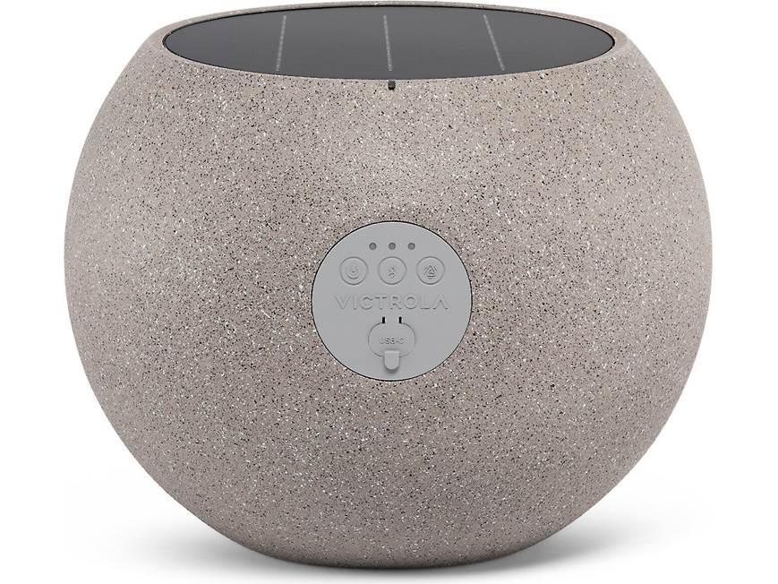 Victrola Zen Solar-powered outdoor speaker with Bluetooth® and