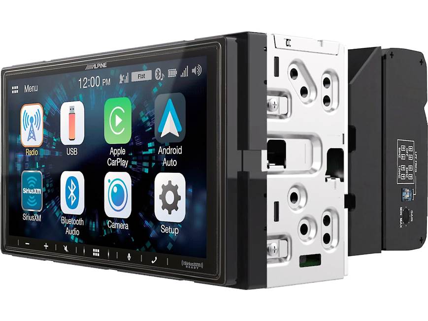 Alpine iLX-W670-M and 4-channel Amp Package Includes iLX-W670-M