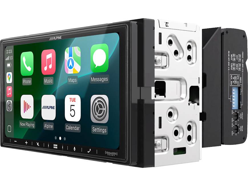 Alpine ILX-W770-M and 4-channel Amp Package Includes iLX-W770-M