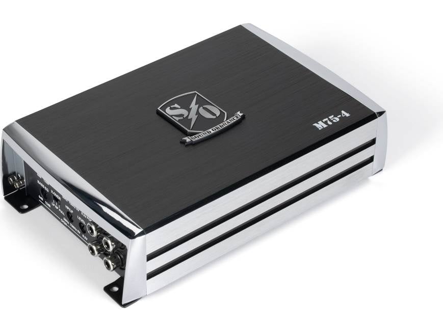 Sound Ordnance™ M754 Compact 4channel car amplifier — 75 watts
