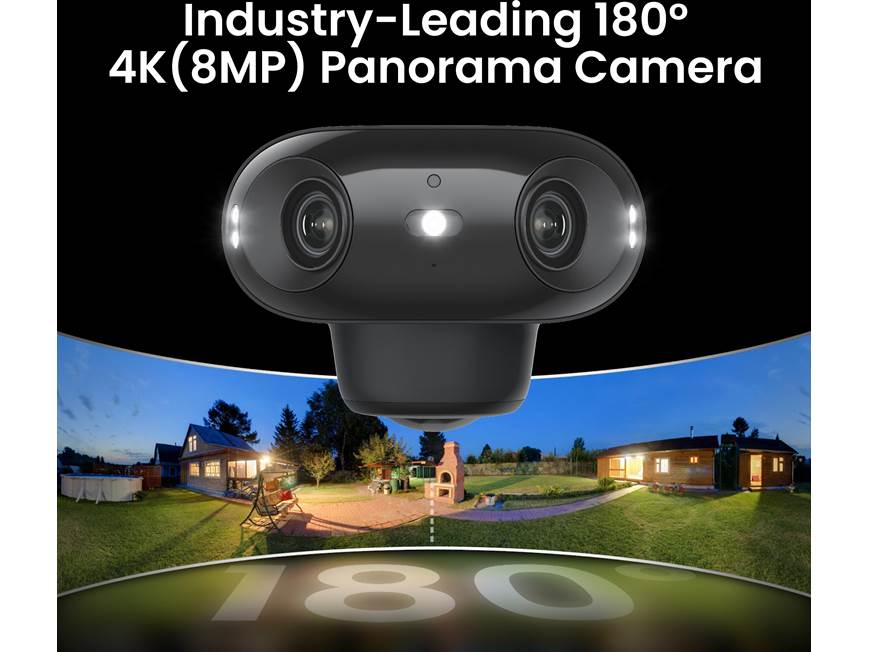 Reolink Argus Series B740X Camera with Solar Panel 2 Dual-lens 4K
