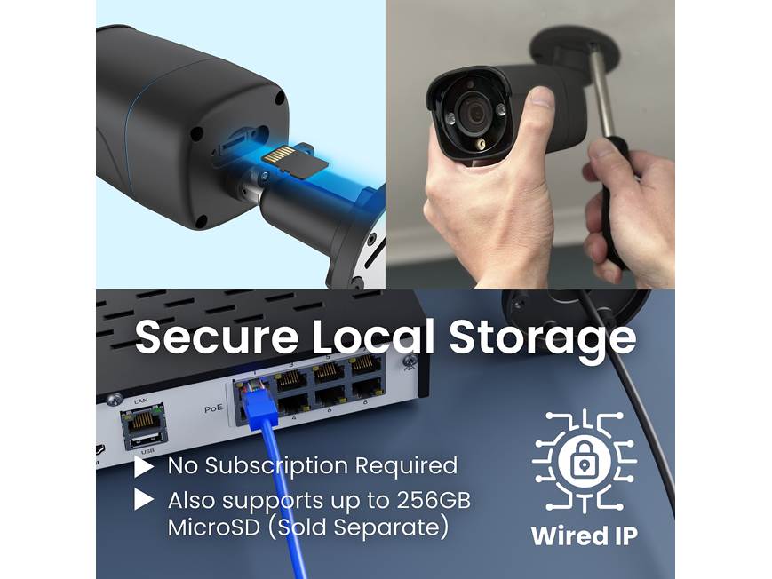 REOLINK NVR System with PoE Camera