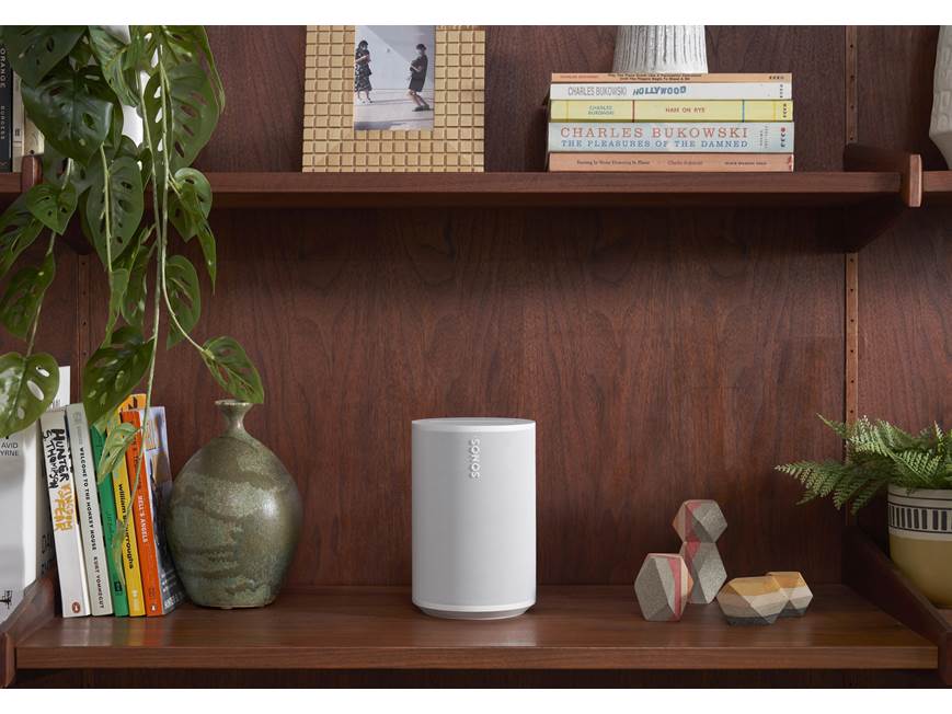 Sonos Era 100 (White) Wireless powered speaker with Wi-Fi®, Apple