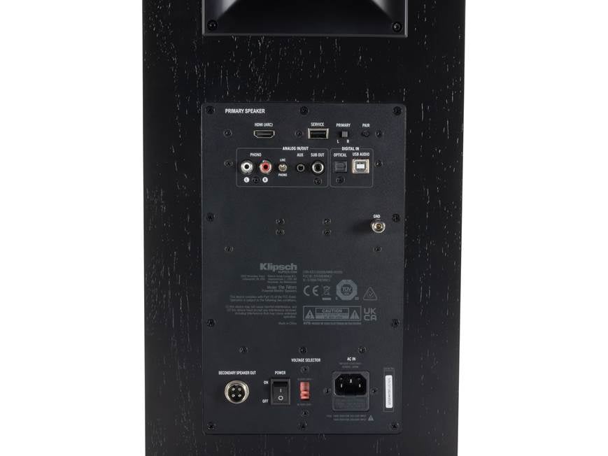 Klipsch The Nines (Black) Powered stereo speakers with Bluetooth
