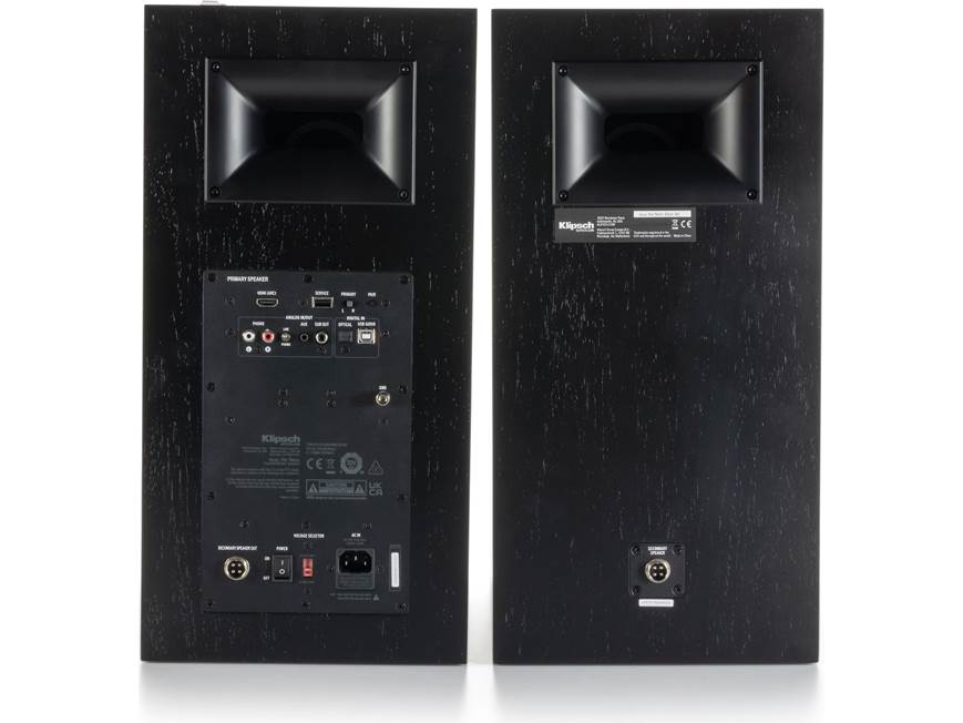 Klipsch The Nines (Black) Powered stereo speakers with Bluetooth