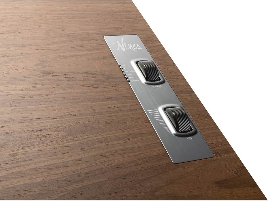 Klipsch The Nines (Walnut) Powered stereo speakers with Bluetooth