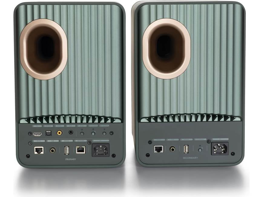 KEF LS50 Wireless II (Moss Green) Powered stereo speakers with Wi