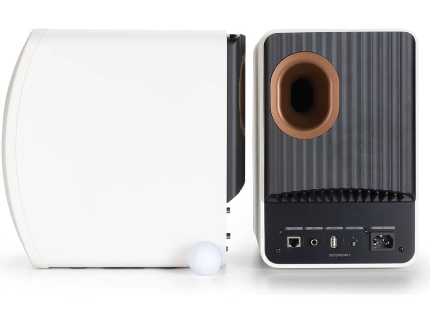 KEF LS50 Wireless II (Mineral White) Powered stereo speakers with