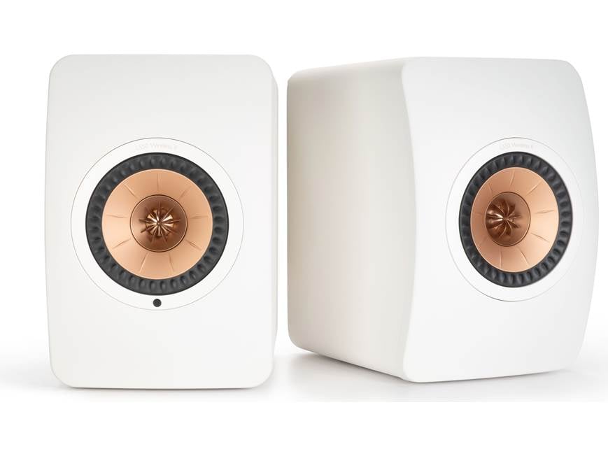 KEF LS50 Wireless II (Mineral White) Powered stereo speakers with