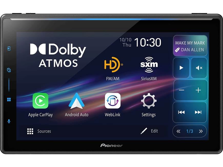 Pioneer SPHERA DMH-WT8000NEX Digital multimedia receiver at