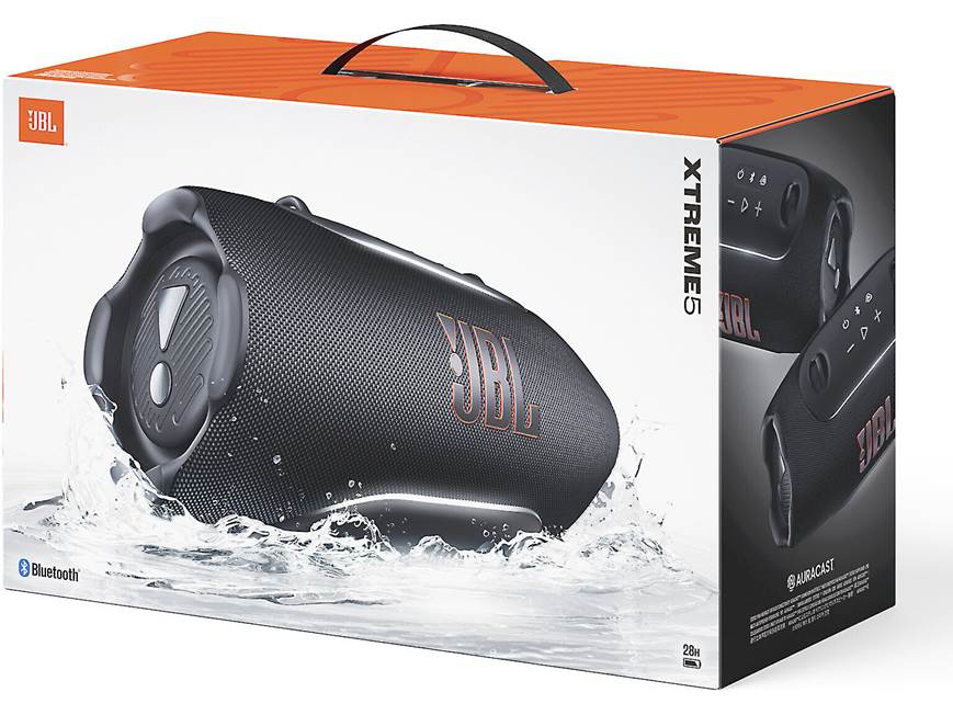 JBL Xtreme 5 (Black) Waterproof portable Bluetooth® speaker (Black