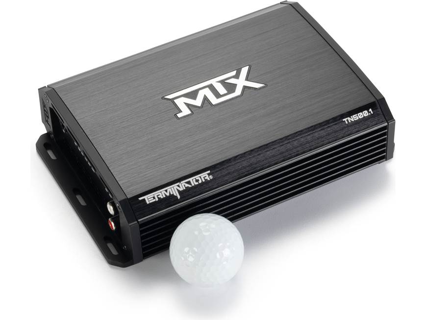MTX TN500.1 Terminator mono subwoofer amplifier — 500 watts RMS x