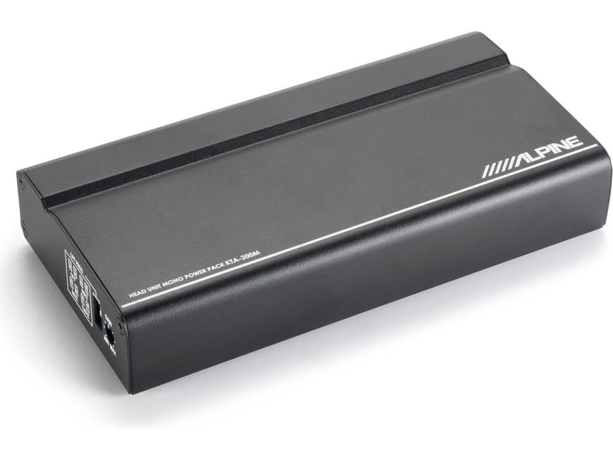 Alpine KTA-200M Power Pack Compact mono subwoofer amplifier — 200