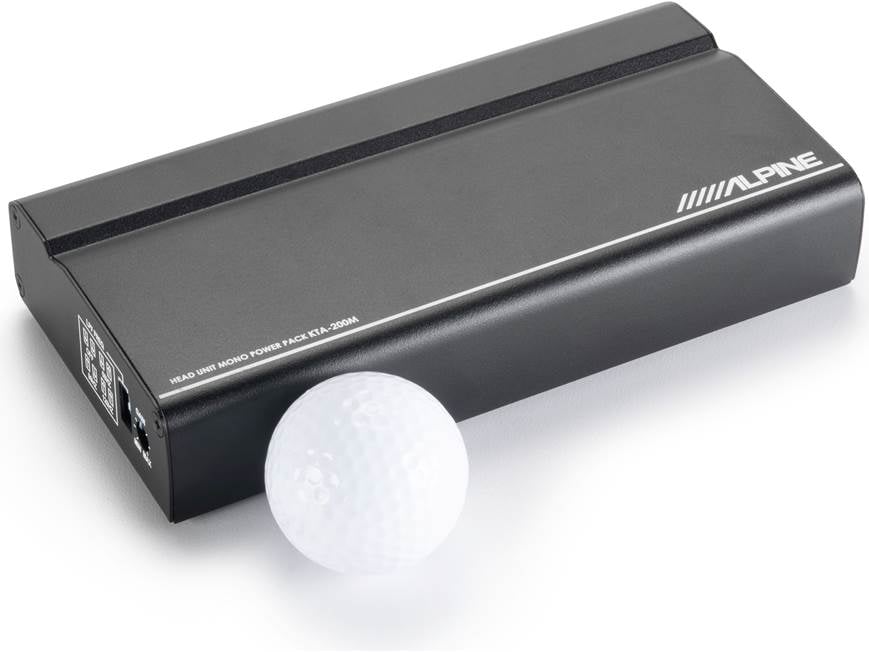 Alpine KTA-200M Power Pack Compact mono subwoofer amplifier — 200