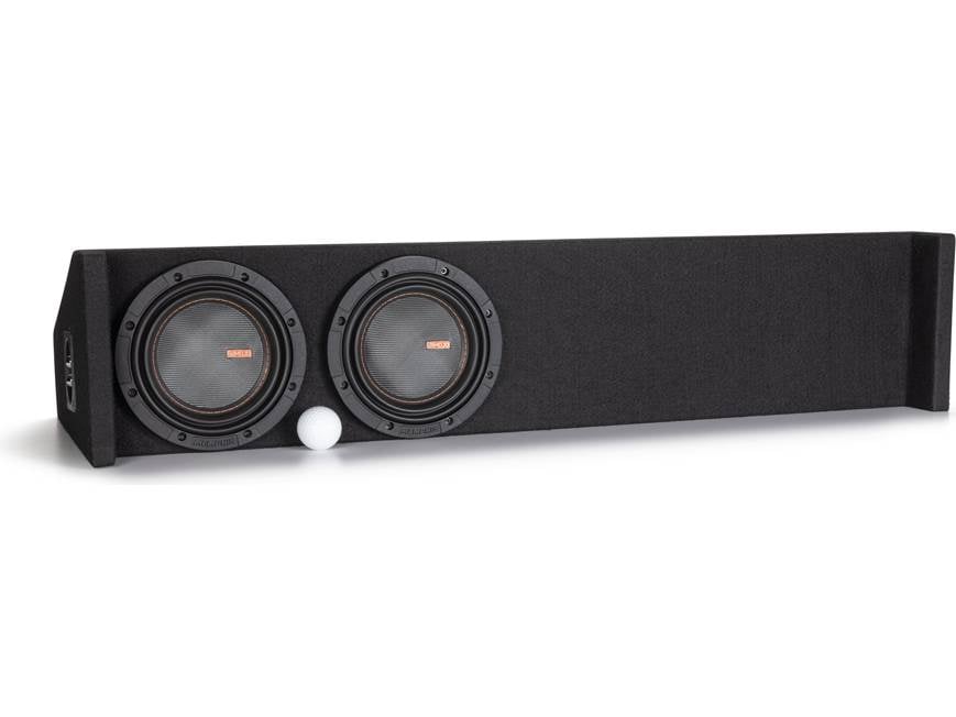 Memphis Audio MJME6D1TV2 Ported enclosure with two 6.5