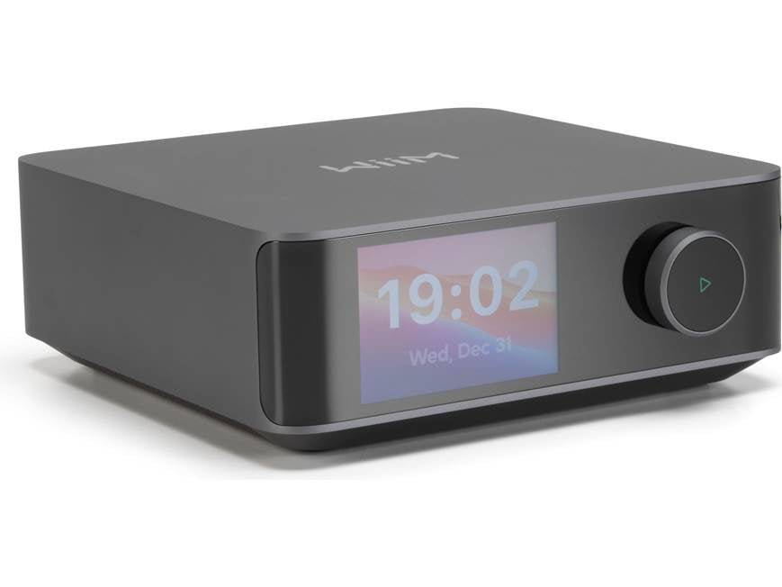 WiiM Amp Ultra (Space Gray) Wireless streaming amplifier with