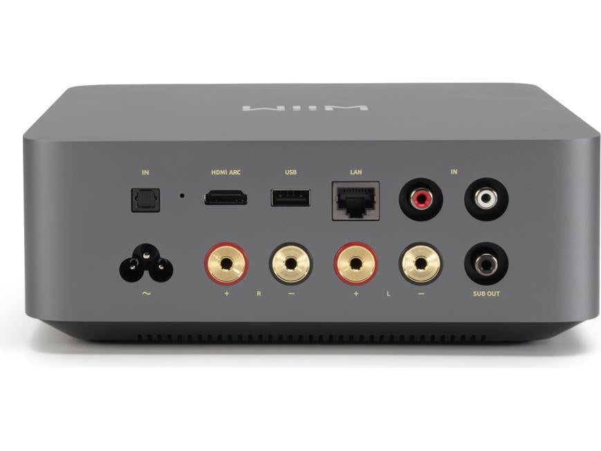 WiiM Amp Ultra (Space Gray) Wireless streaming amplifier with