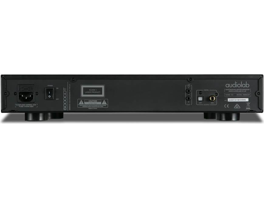 Audiolab 6000CDT (Black) CD transport — no DAC onboard (Black) at Audiolab 6000CDT (Black) CD transport — no DAC onboard (Black) at