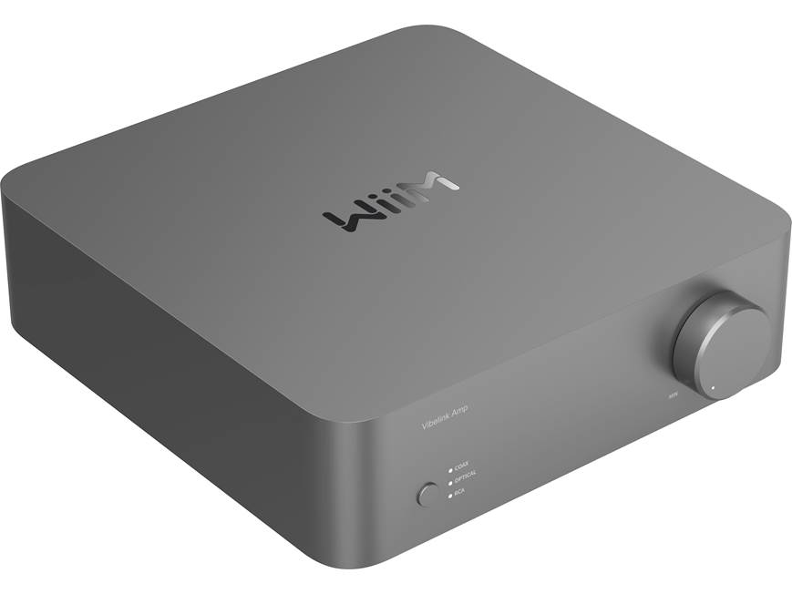 WiiM Vibelink Amp Integrated amplifier with DAC at Crutchfield
