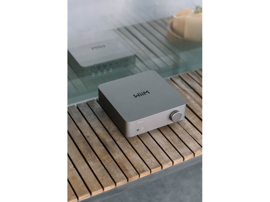 WiiM Vibelink Amp Integrated amplifier with DAC at Crutchfield