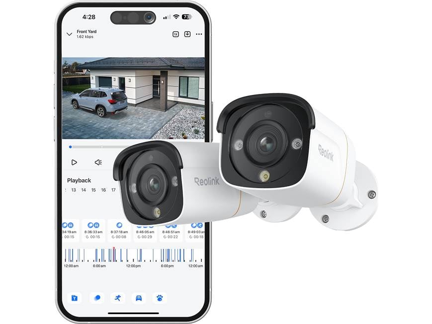 Reolink P340 (2 cameras) Weather-resistant, ultra-high-res camera