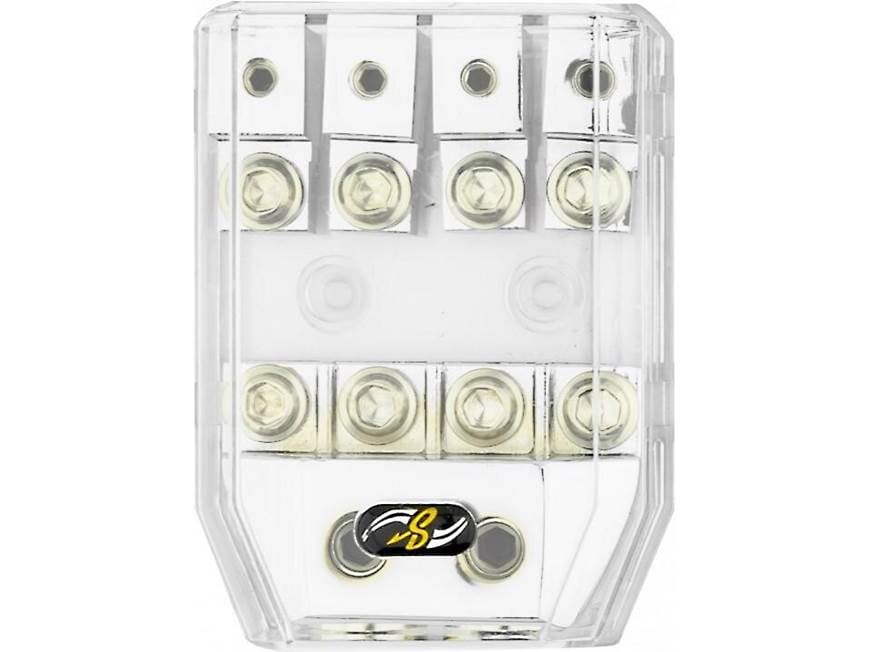 Stinger SHD821 Distribution block with two 1/0- or 4-gauge inputs
