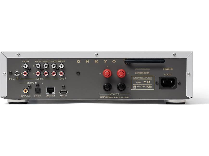 Onkyo Muse Y-40 (Silver) Stereo integrated amplifier with built-in