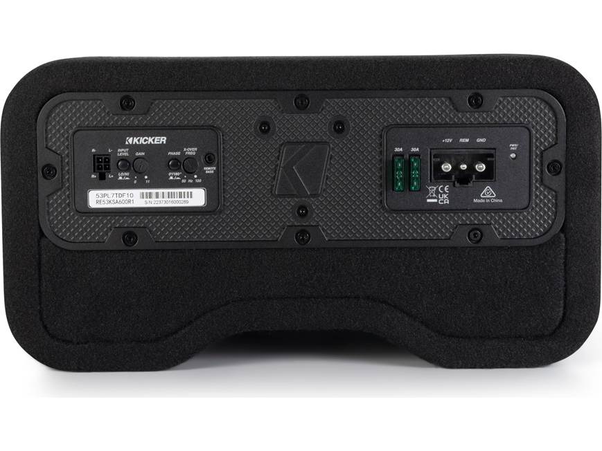 Kicker 53PL7TDF10 Powered subwoofer with 10