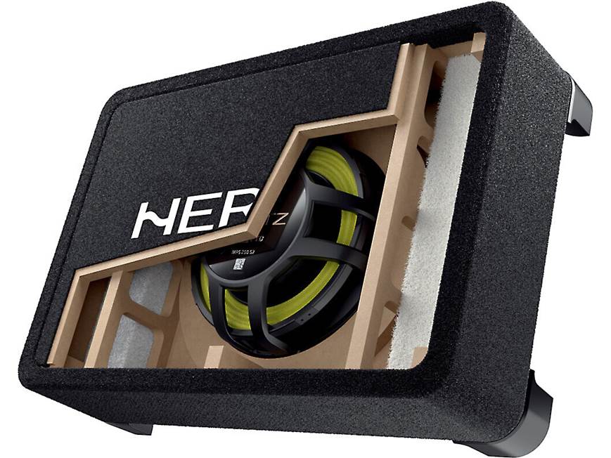 Hertz MPBX 250 S2 Sealed 2-ohm subwoofer enclosure with one 10