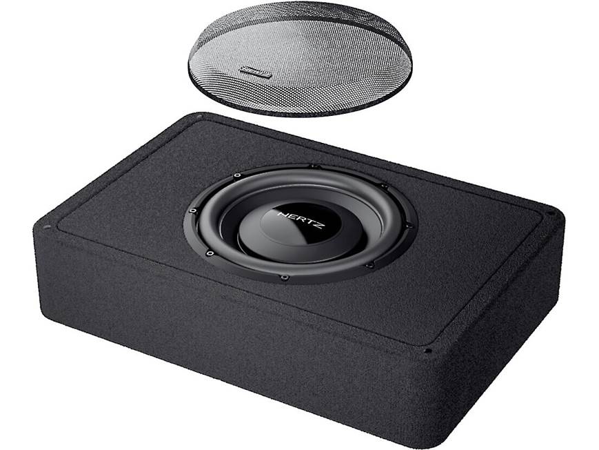 Hertz MPBX 250 S2 Sealed 2-ohm subwoofer enclosure with one 10