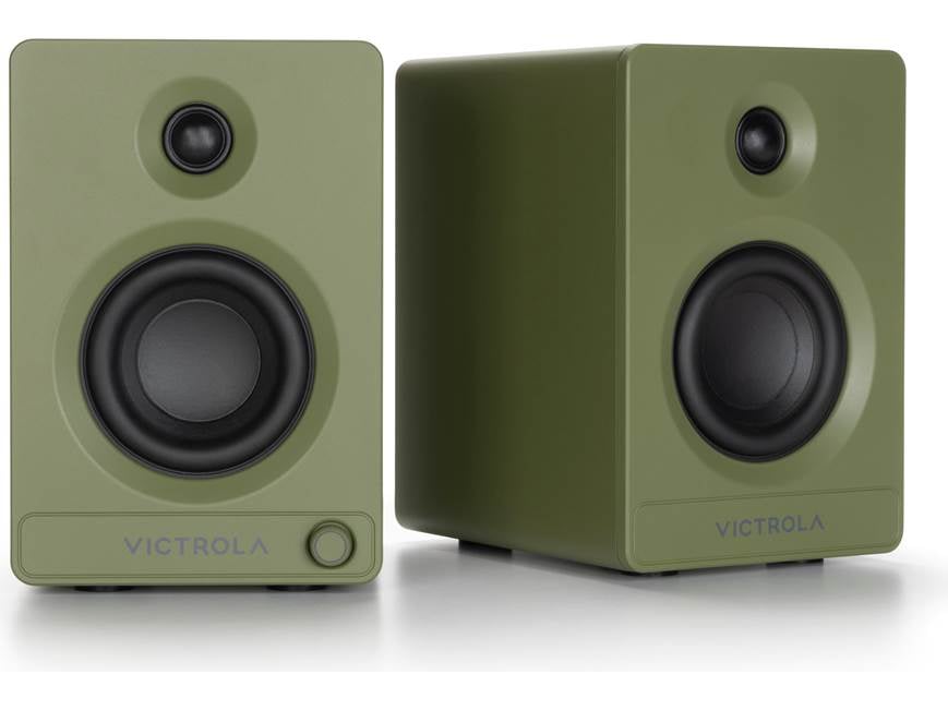 Victrola Tempo VPS-400 (Green) Powered stereo speakers with