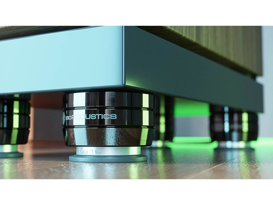 IsoAcoustics GAIA I Neo (Dark Chrome) 4-pack of speaker isolation