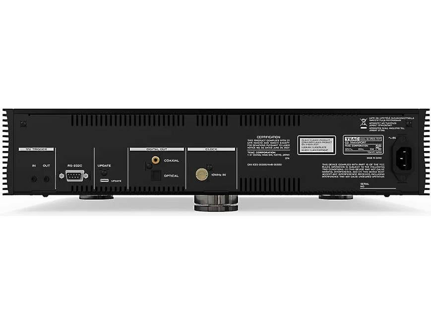 TEAC VRDS-701T-J CD transport — no DAC onboard at Crutchfield