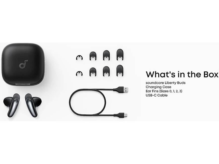 Anker Soundcore Liberty Buds (Black) Semi-in-ear wireless noise