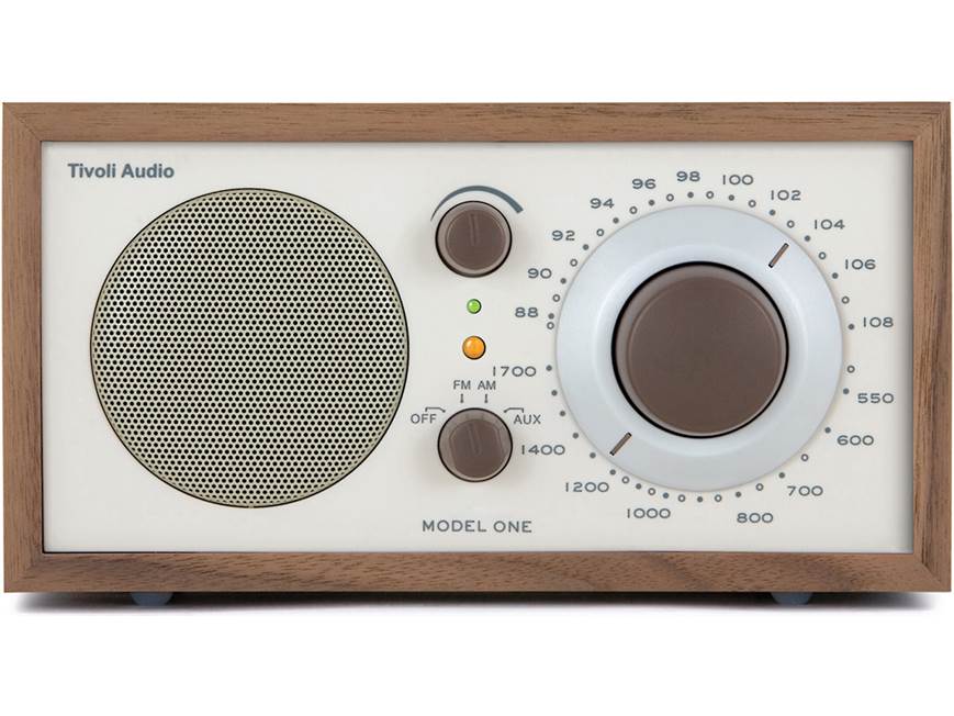 Tivoli Audio Model One (Walnut/Beige) AM/FM radio (Walnut/Beige
