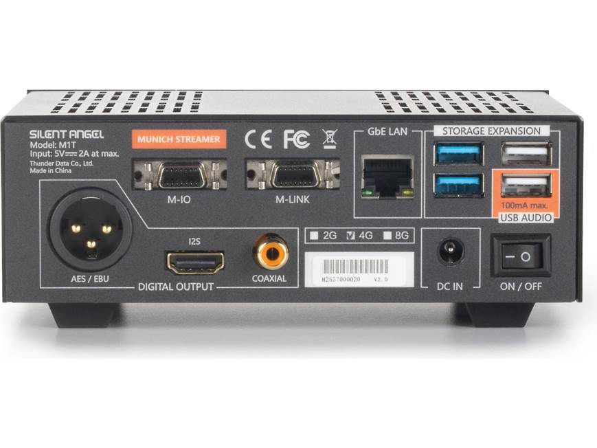Silent Angel Munich M1T V2 High-resolution network streaming