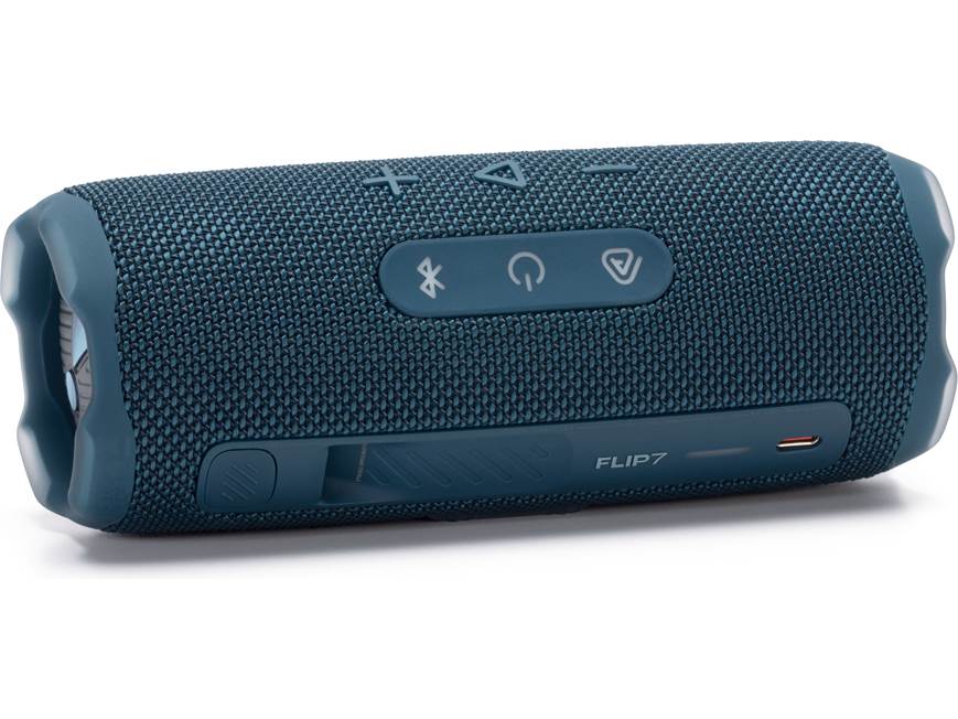 JBL Flip 7 (Blue) Waterproof portable Bluetooth® speaker (Blue) at