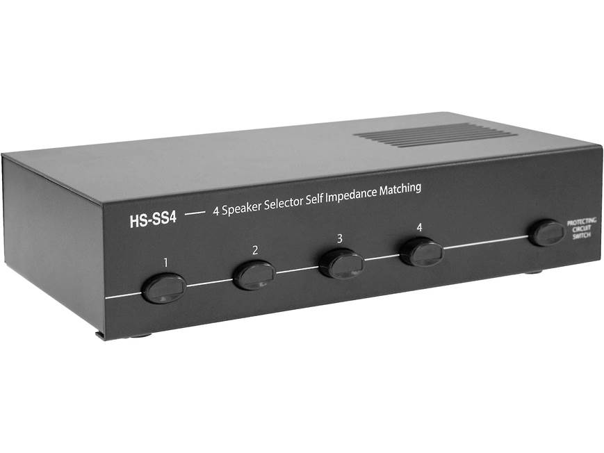 Ethereal HS-SS4 4-pair speaker selector with impedance matching at