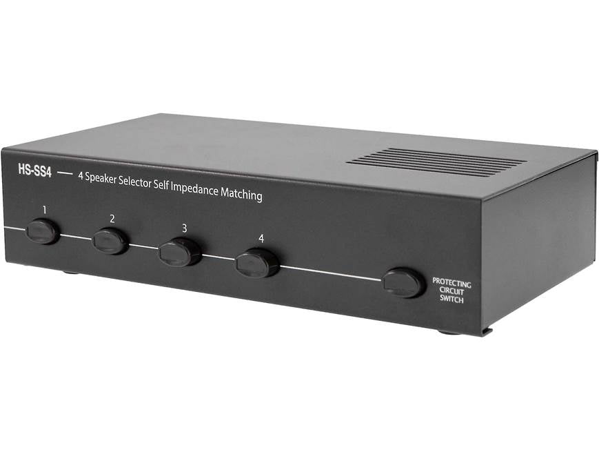 Ethereal HS-SS4 4-pair speaker selector with impedance matching at